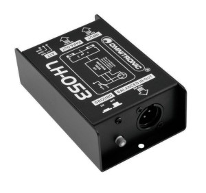 OMNITRONIC LH-053 Passive DI-Box Frequenzgang 15Hz-30kHz