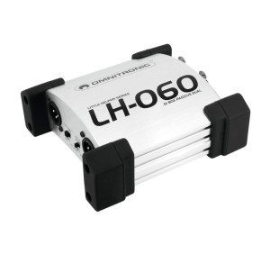 OMNITRONIC LH-060, DI box passivo 2 canali con modalità split