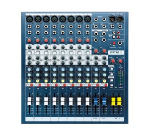 SOUNDCRAFT SPIRIT EPM8 Κoνσόλα μίξης 8 mono 2 stereo 2 AUX