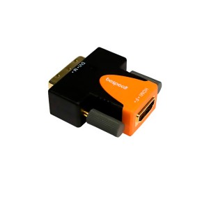 Bespeco SLAD645 DVI Stecker auf HDMI Buchse Adapter