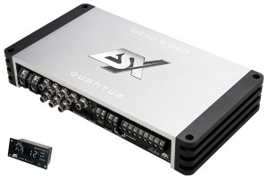 ESX QE80.6 DSP Amplificatore per auto a sei canali Classe D, 6 x 80 Watt