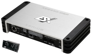 Esx Xenium XE6440-DSP Sechskanalverstärker Klasse D, DSP 4x40 + 2x70 Watt