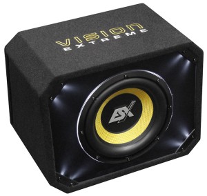 ESX VISION VE-200 8 Vented Enclosure Sub 300WRMS / 4Ohm