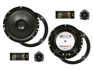 MB QUART QMW165 GOLF VI Split Car Speakers 16.5cm 2 Roads 100WRMS / 4Ohm