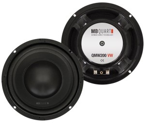 MB QUART QMW-200 VW Pair Woofer 20cm 100WRMS / 4Ohm