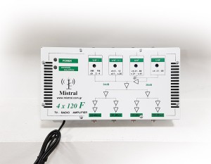 Mistral, 4x120F, Amplificador de antena central