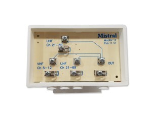 Mistral, 2UV 0202, Mezclador Web UHF-UHF-VHF