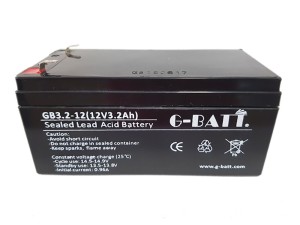 Batteria al piombo G-BATT GB3.2-12 12V 3.2Ah