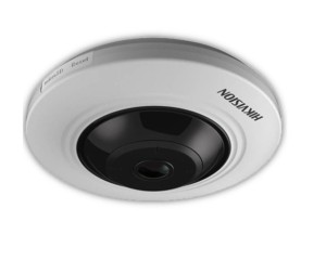 Hikvision DS-2CC52H1T-FITS Cámara Ojo de Pez HDTVI 5MP Linterna 1.1mm