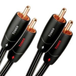 Cable de torre AudioQuest 2x RCA> 2x RCA M / M Longitud 1.0m