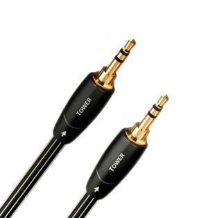 AudioQuest Tower Mini jack de 3.5 mm - Mini jack de 3.5 mm M / M Longitud 0.6 m