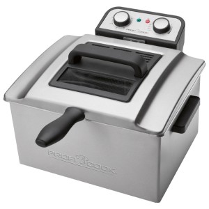 PROFI COOK PC-FR 1038 Ανοξείδωτη διπλή φριτέζα 5L, 3000W.