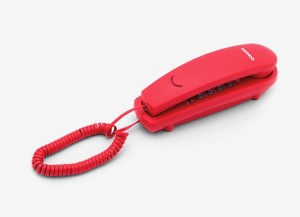 Daewoo DTC-115R Σταθερό τηλέφωνο γόνδολα κόκκινο με LED