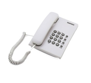 Daewoo DTC-215 Σταθερό τηλέφωνο σε χρώμα λευκό