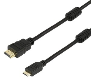 Powertech CAB-H011 HDMI-Stecker - Mini-HDMI-Stecker 1.5m