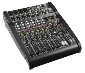 Omnitronic LRS-1424FX Mischpult mit digitalen Effekten und USB