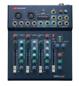 MARK MAX 4.2 USB 4 Channel Audio Console & USB