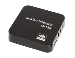 Goldene Interstar G-150 Android TV-Box 4K