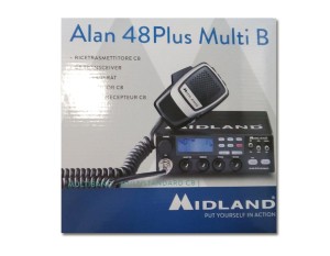 MIDLAND Alan 48 Plus Multi B Πομποδέκτης CB Αυτοκινήτου