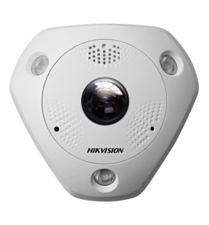 Hikvision DS-2CD6362F-IVS Webcam 6MP Obiettivo fisheye 1.27mm