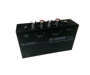 N-AUDIO PP400 PHONO Inline-Plattenspieler-Vorverstärker