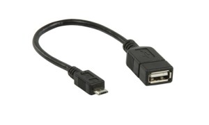 VALUELINE VLMP60515 B0.20 OTG-Kabel - USB 2.0 Buchse - USB micro B