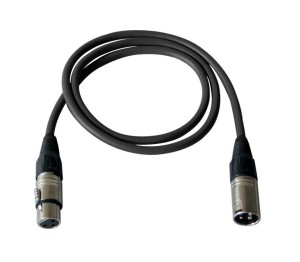 BESPECO IROMB100BK Microphone cable 1m XLR-XLR