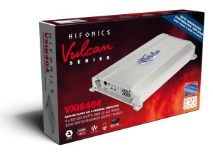 Hifonics VXI 6404 Vierkanal 4 x 85 WRMS / 4 Ohm Autoverstärker