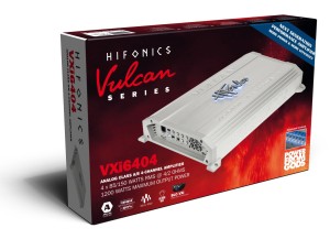 Amplificador de coche Hifonics VXI 6404 de cuatro canales 4 x 85 WRMS / 4Ohm