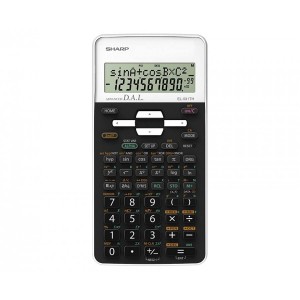 Sharp EL-531THB-WH Wissenschaftlicher Taschenrechner mit 272 Funktionen