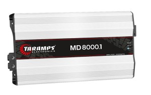 Taramps MD8000.1 Amplificatore per auto a canale singolo 8000W RMS / 1Ohm