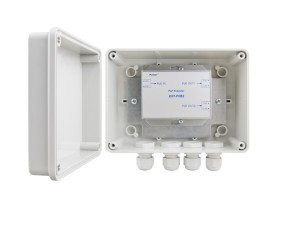 PULSAR EXT-POE2H Ethernet PoE Repeater αύξηση εμβέλειας Ethernet 100m