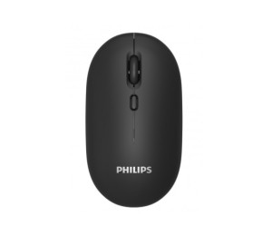 PHILIPS M203 SPK7203 Ασύρματο Ποντίκι 1600DPI, 4 Πλήκτρα, Μαύρο