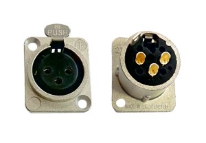 Neutrik 3FPD XLR 3PIN Female Chassis D Type