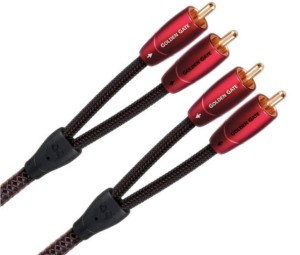 AudioQuest Golden Gate Καλώδιο 2x RCA > 2x RCA M/M Μήκος 0.6m