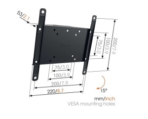VOGELS MA2010 Βάση Τοίχου Τηλεόρασης 19-40 Inch Black