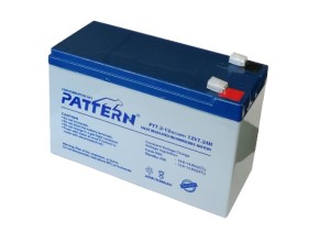 PATTERN PT7.2-12 12 Volt Rechargeable Lead Battery / 7.2 Ah Japan Technology