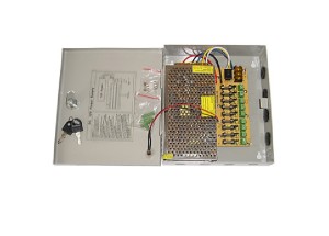 ANGA CP1209-10A-9 CCTV-Netzteil 9 Ausgänge 12V / 10A / 120W