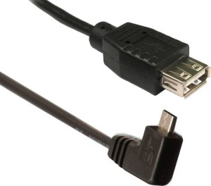 Convertitore Powertech da micro USB maschio a USB-A femmina (CAB-U028)