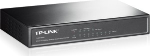 TP-LINK TL-SF1008P v4 Unmanaged L2 PoE Switch με 8 Θύρες Ethernet
