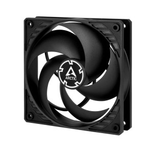 ARCTIC F12 PWM (BLACK) – 120MM CASE FAN WITH PWM CONTROL