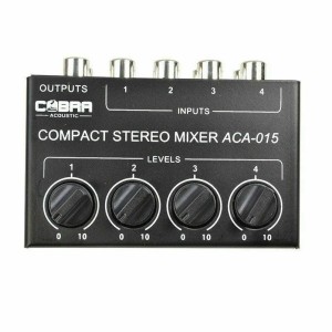 COBRA ACA-015 4 Channel Analog Mixer