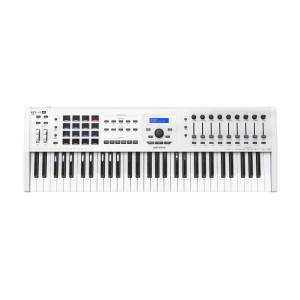 Arturia Keylab 61 MK2 White Midi Keyboard + Gift V-Collection 7