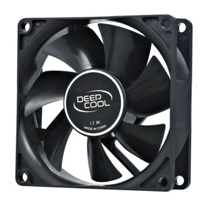 DEEPCOOL XFAN 80 KÜHLVENTILATOR 80 mm SCHWARZ