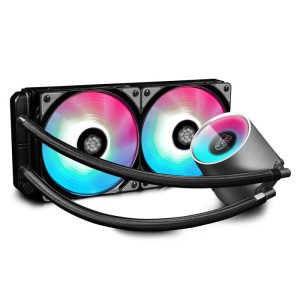 ENFRIADOR LÍQUIDO UNIVERSAL DEEPCOOL CASTLE 240 RGB (INTEL Y AMD)