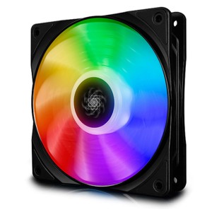 DEEPCOOL CF120 SINGLE RGB COOLING FAN 120mm BLACK