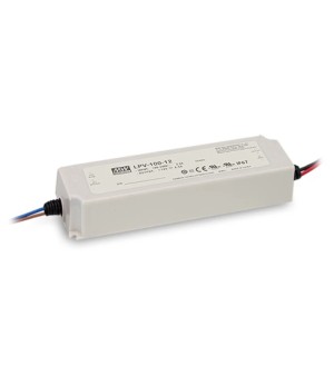 ΤΡΟΦΟΔΟΤΙΚΟ LED 102W/12VDC/8.5A IP67 LPV-100-12 MEAN WELL