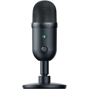 Razer SEIREN V2 X – USB-Mikrofon mit Nierencharakteristik, analoger Verstärkungsbegrenzer, Mikrofonüberwachung, integrierte Stoßdämpfung