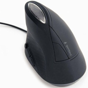 Mouse verticale ergonomico Gembird MUS-ERGO-03 - 3200 DPI - USB - Grigio siderale