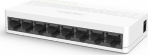 Conmutador Hikvision DS-3E0108D-E L2 no administrado con 8 puertos Ethernet
